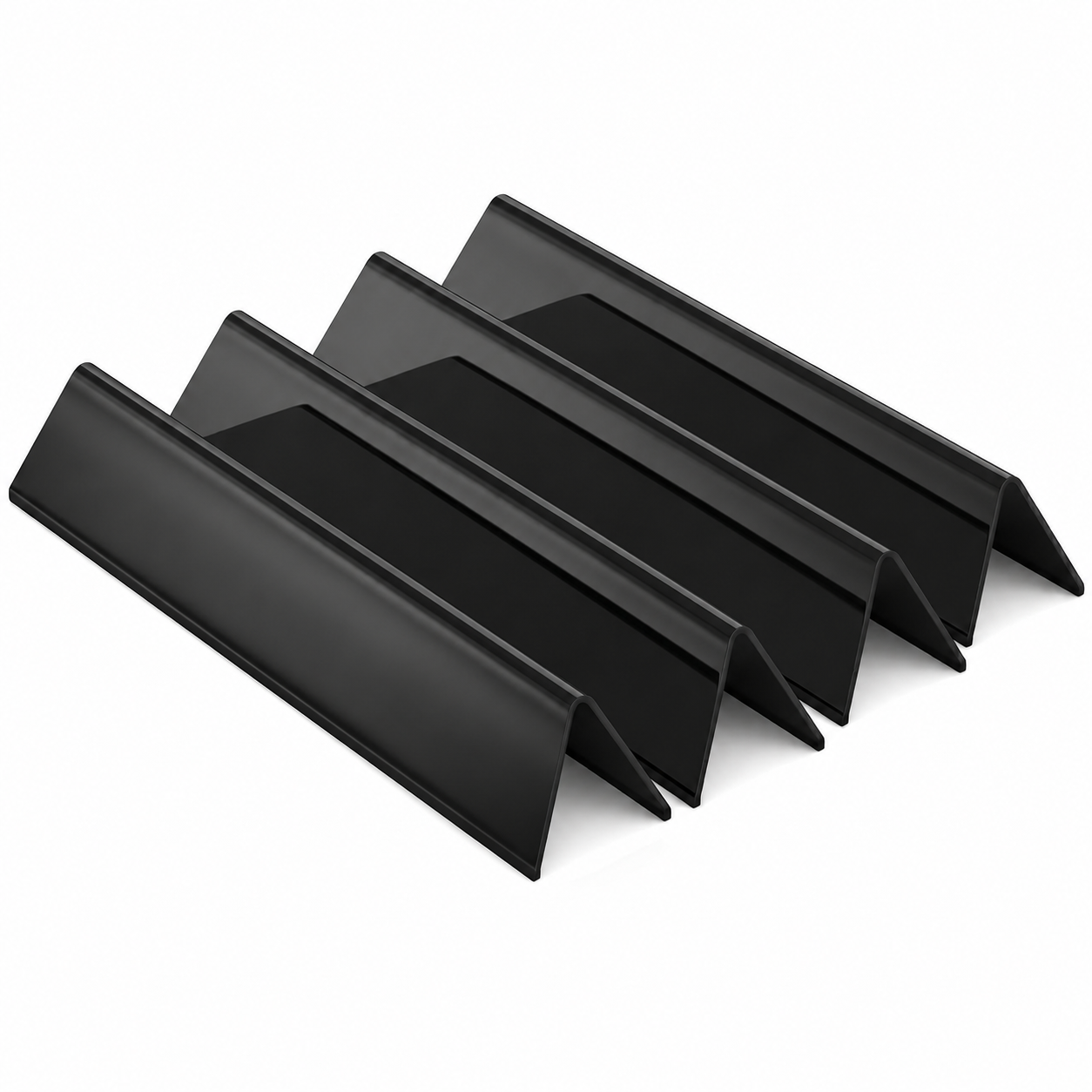 4-Pack Flavorizer Bars for Weber Spirit 400 Grills, Porcelain-enameled Steel