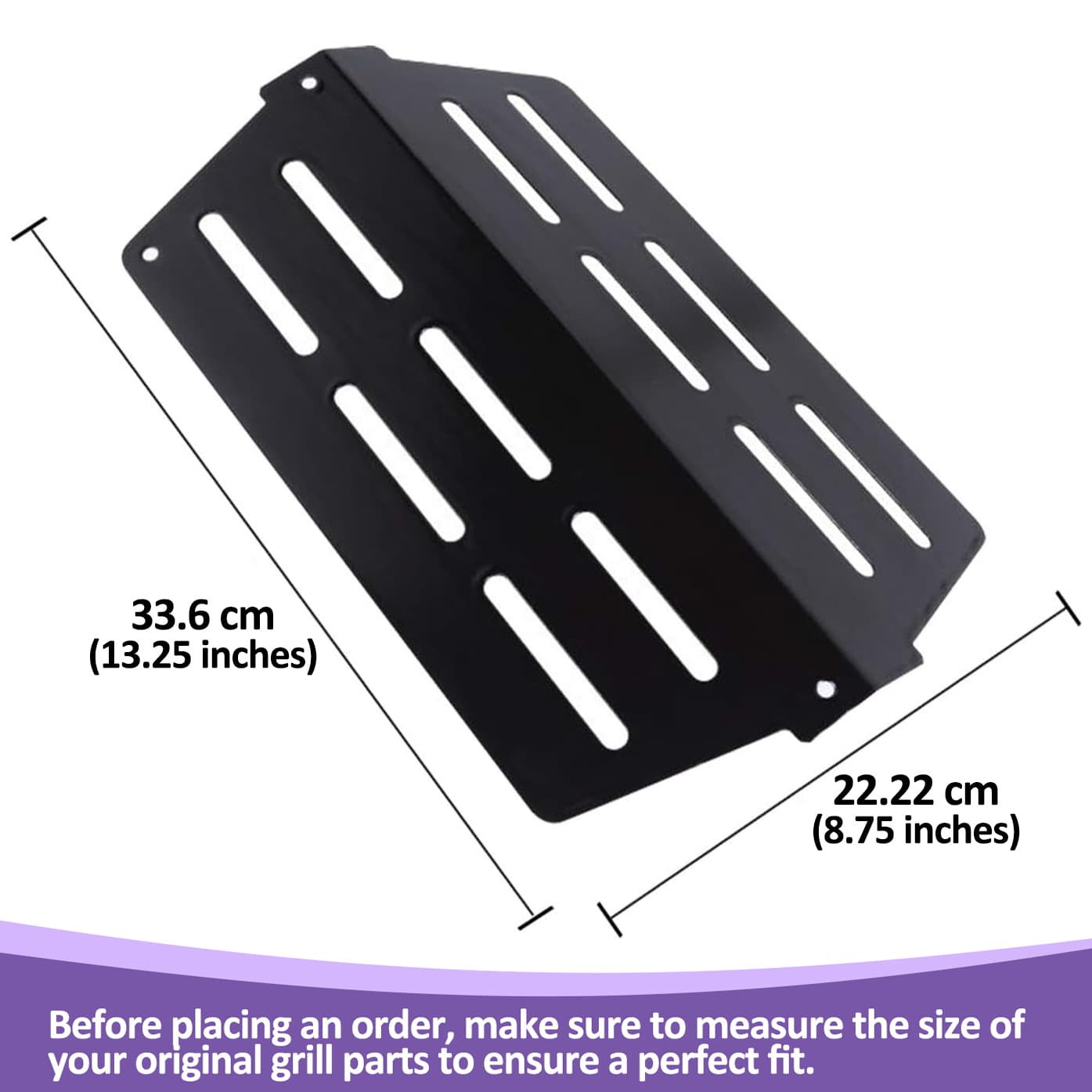 7622/65505 Hitzereflektor für Weber Genesis 300 Serie - E-310/E-320/E-330/S-330 Gasgrills, Weber Grill Ersatzteile