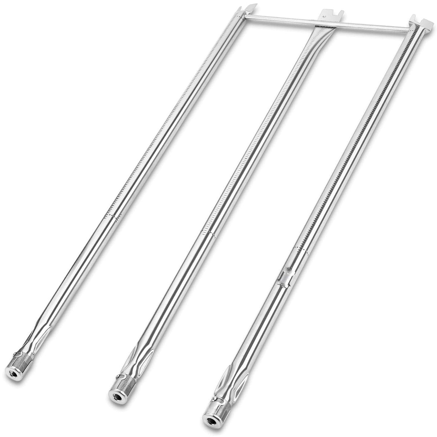 67722 67820 Ersatzbrenner für Weber Genesis 300 Serie Gasgrills (mit Seitenbrennersteuerung) E-310/E-320/EP-320/S-320/CEP-310 und viele mehr, Edelstahl
