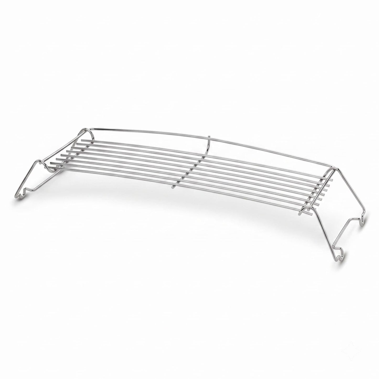 Stainless steel warming rack replacing Weber 6570 for Q300, Q320, and Q3000/Q3200 series gas grills.