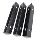 3er-Set Ersatz Flammenschutzeinsätze für Napoleon Freestyle 365, Legend 365 & Rogue 365 (XT) Grills, porzellanemaillierter Stahl