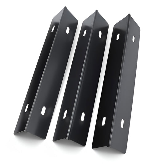 3er-Set Ersatz Flammenschutzeinsätze für Napoleon Freestyle 365, Legend 365 & Rogue 365 (XT) Grills, porzellanemaillierter Stahl