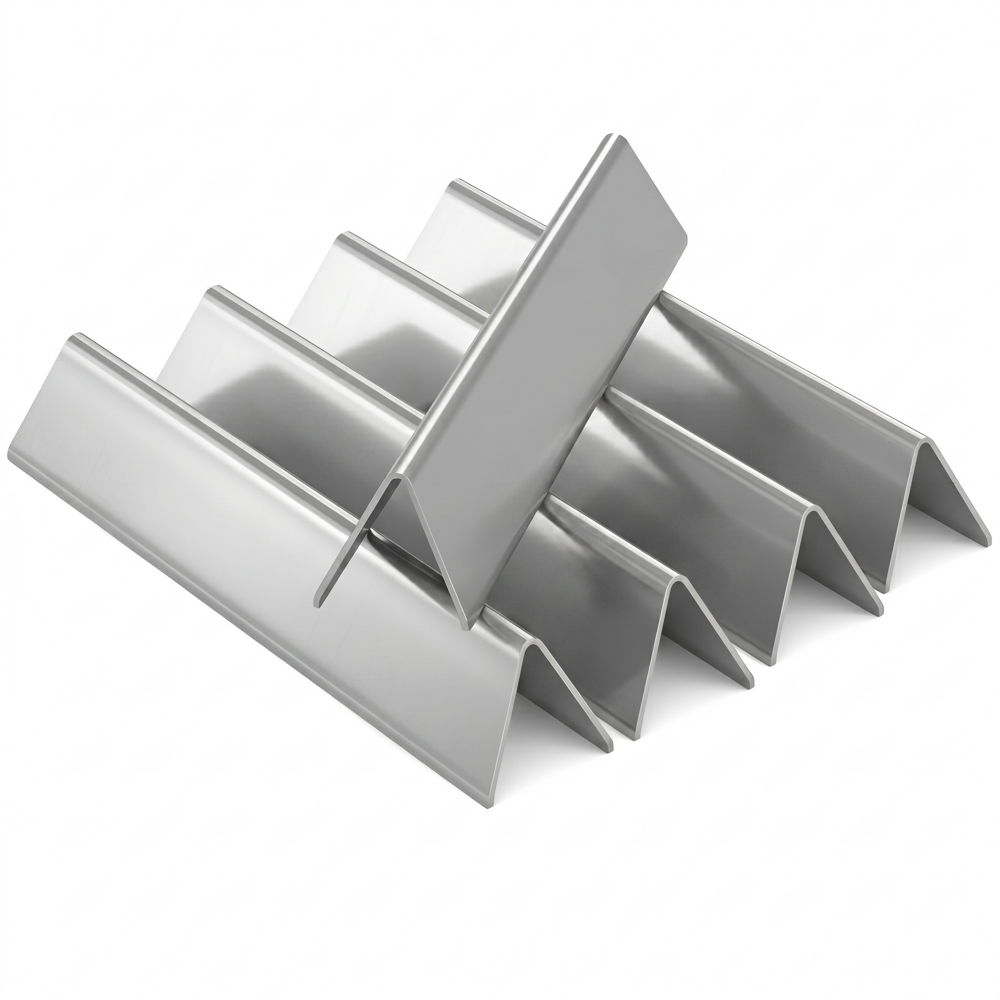5-pack stainless steel flavorizer bars replacing Weber 7636/67046 for Spirit & Spirit II 310, 315,320 series grills.
