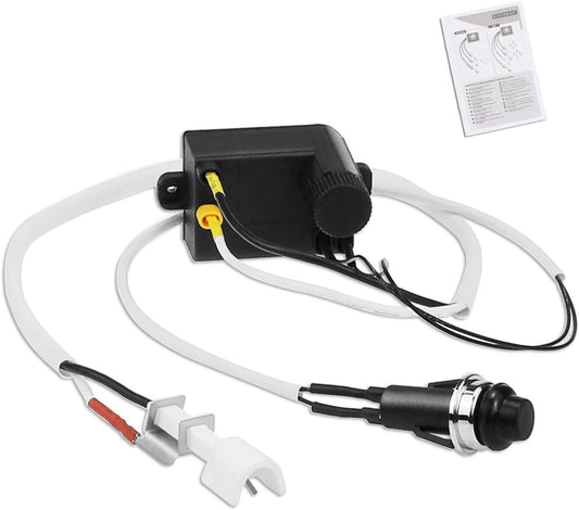 7642 Grill Igniter Kit for Weber Spirit 310 & 210 Gas Grill Models with Up Front Controls(Model 2013 and Newer) Barbecue Grill Igniter Kit for E-210,S-210,E-310, SP-310 Igniter Button Replacement Part