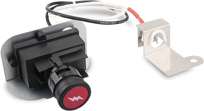 Grill Igniter Kit Replacement Fit for Weber Q320 Q3200 Portable Grills Parts Fit for Weber Q320 Grill Ignition Electronic Igniter Kit Replace 57060001 586002 57067001 Gas Grills Igniter