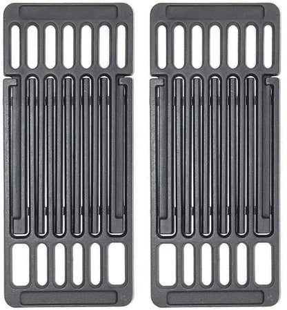 Adjustable Cast Iron Grill Grates – Universal Replacement Grill Grids 15 cm & 20 cm Sets, Extendable Cooking Grates for Landmann, Outback, Cosmo Grill & More