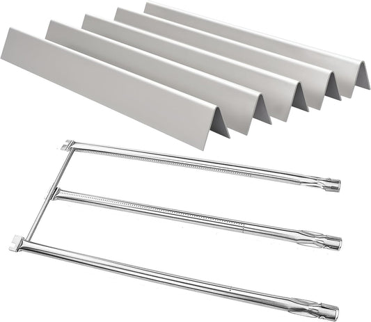 7536 Flavorizer Bars (Brennerschutzbleche) & 7508 Brenner für Weber Spirit E-310/E-320 und Genesis Silver Gold Platinum B/C Gasgrills