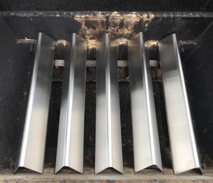 7536 Flavorizer Bars & 7508 Burners Replacement Set for Weber Spirit E-310/E-320 and Genesis Silver Gold Platinum B/C Gas Grills