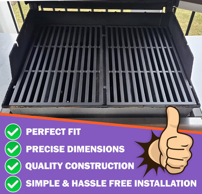 7524 Grill Grates for Weber Genesis 300 Series, Fits E-310/E-320/E-330/S-310/S-320/S-330), Cast Iron