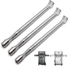 3er-Set Ersatz Grill Brenner für NAPOLEON Freestyle 365, Legend 365 & Rogue 425 Serie Grills, aus Edelstahl