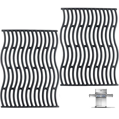 Replacement Grill Grates for Napoleon Prestige 500 & Prestige PRO 500 – Cast Iron, 2-Pack