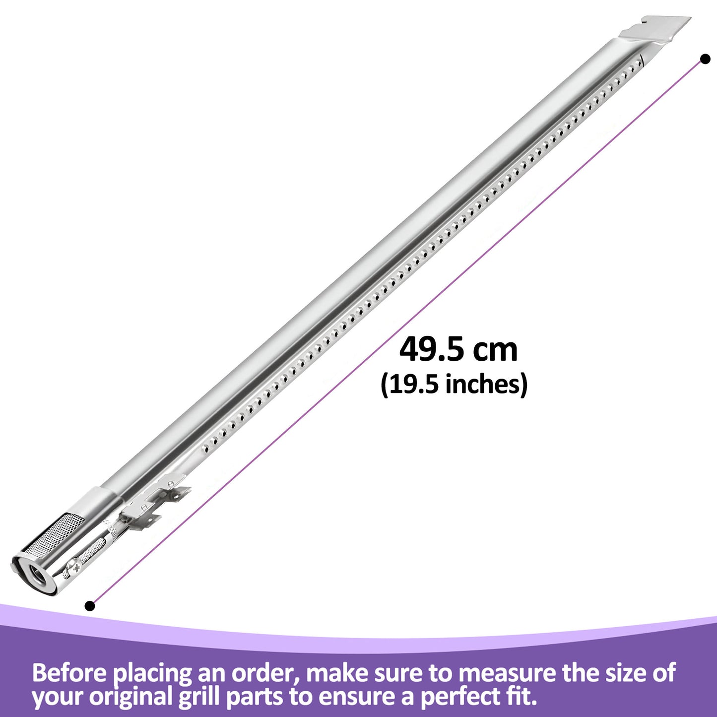 Flavorizer Bars, Burners & Heat Deflectors Set for Weber Genesis II 400 & Genesis 400 Series Grills (S-410, S-415, S-435, S-440), Stainless Steel