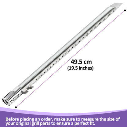 Flavorizer Bars, Burners & Heat Deflectors Set for Weber Genesis II 400 & Genesis 400 Series Grills (S-410, S-415, S-435, S-440), Stainless Steel