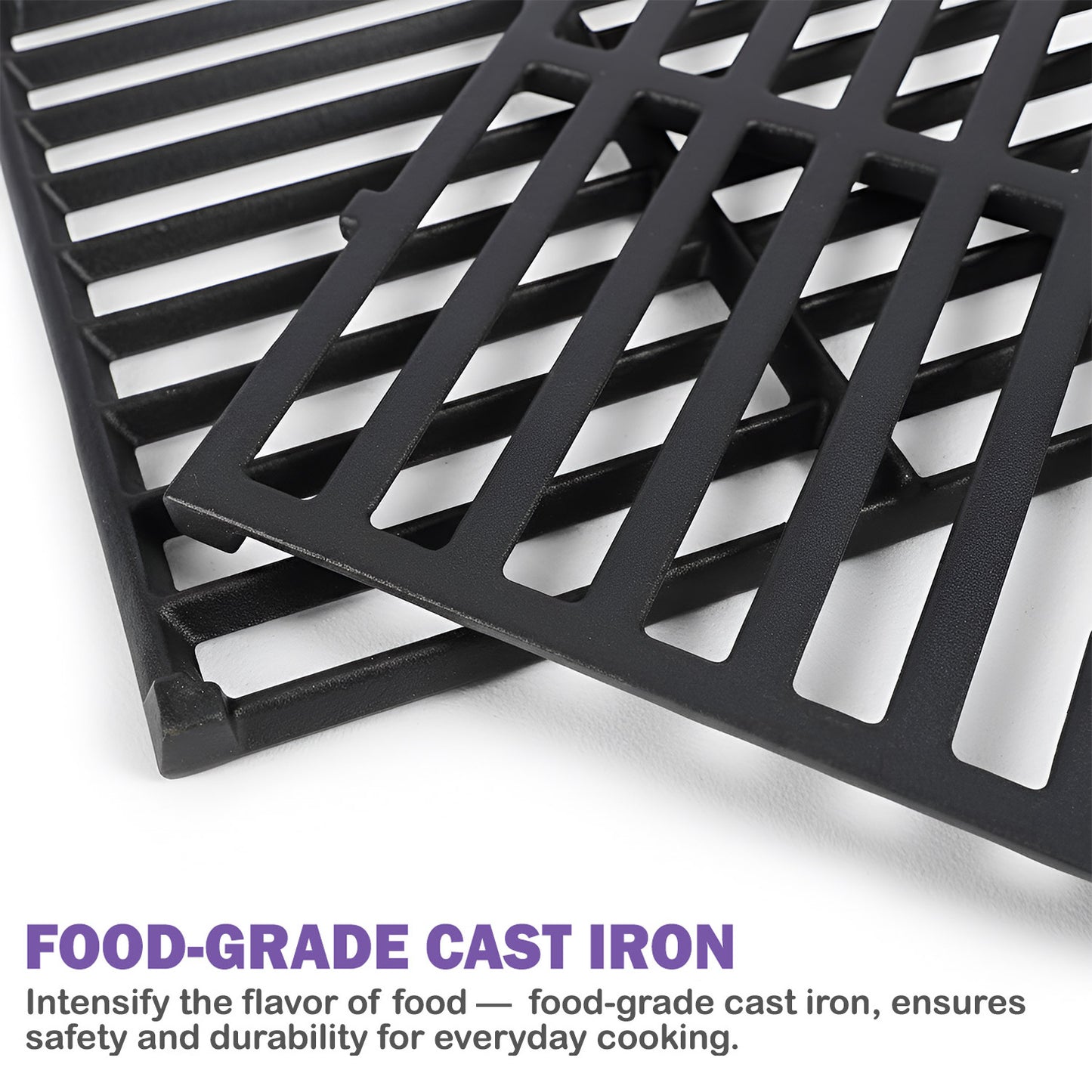 7524 Grill Grates for Weber Genesis 300 Series, Fits E-310/E-320/E-330/S-310/S-320/S-330), Cast Iron