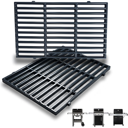 Porcelain-Enameled Steel Grill Grates for Weber Spirit & Spirit II 300 Series (E-310, E-320, E-330), Spirit 700, Genesis Silver/Gold/Platinum B & C, 1000-5000 Grills, Replaces Weber 7638