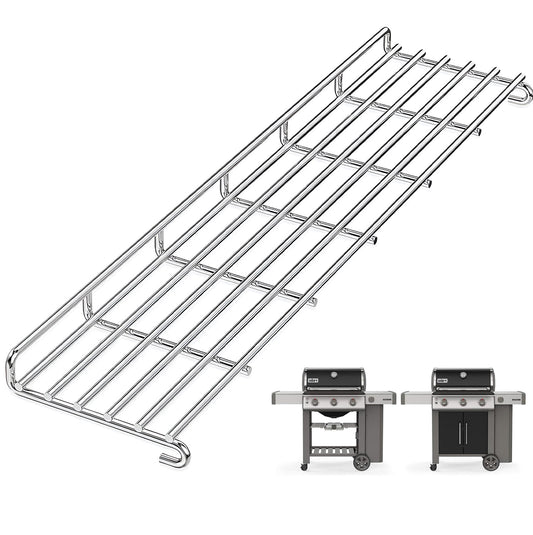 66044 Warming Rack for Weber Genesis II 300 Series Grills E/S-310, E/S-315, E/S-330 Grills (2017 - 2021), Stainless Steel