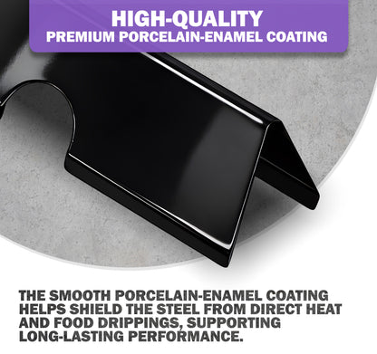 Porcelain-Enameled Flavorizer Bars for Weber Genesis II E-610/S-610 and LX E-640/S-640 (2017 & Newer), Replacement for Weber 66796/66687 - 11 Pack