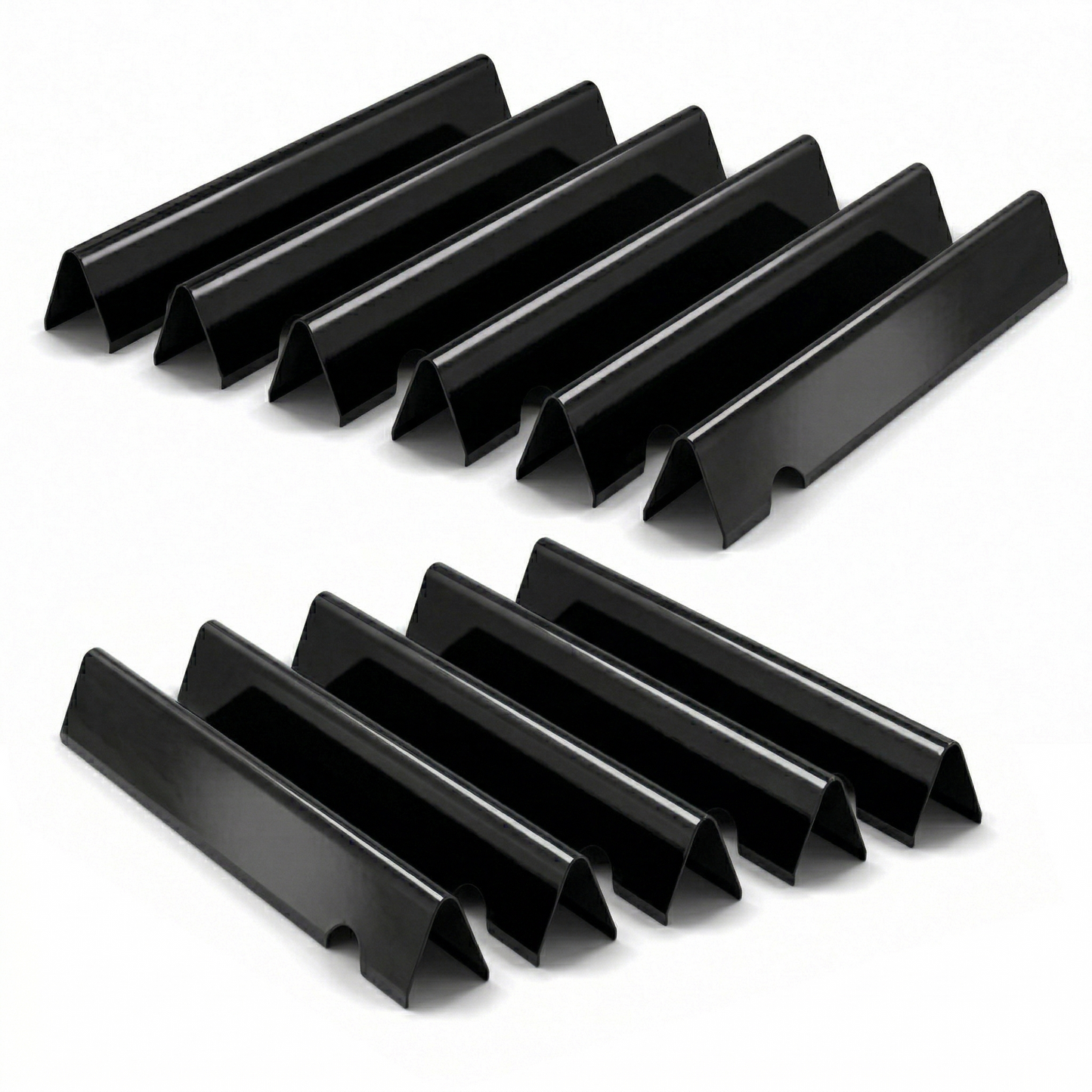 Porcelain-Enameled Flavorizer Bars for Weber Genesis II E-610/S-610 and LX E-640/S-640 (2017 & Newer), Replacement for Weber 66796/66687 - 11 Pack