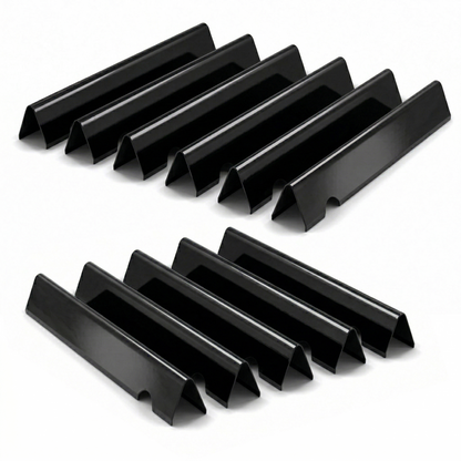Porcelain-Enameled Flavorizer Bars for Weber Genesis II E-610/S-610 and LX E-640/S-640 (2017 & Newer), Replacement for Weber 66796/66687 - 11 Pack