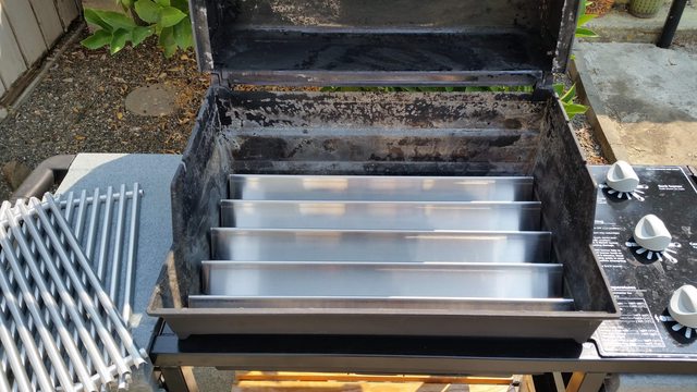 7536 Flavorizer Bars (Brennerschutzbleche) & 7508 Brenner für Weber Spirit E-310/E-320 und Genesis Silver Gold Platinum B/C Gasgrills
