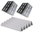 Weber Genesis Grill Parts – 7620 Flavorizer Bars & 7622 Heat Deflector Set for E-310, E-320, E-330, S-330 (300 series, Front Burner Controls)