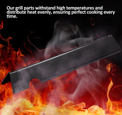 66032 Flavorizer Bars (Brennerschutzbleche) für Weber Genesis II 300 / Genesis II LX 300 Series - Genesis II E-310/ E-315/ S-335 Weber Grillteile, porzellanemaillierter Stahl