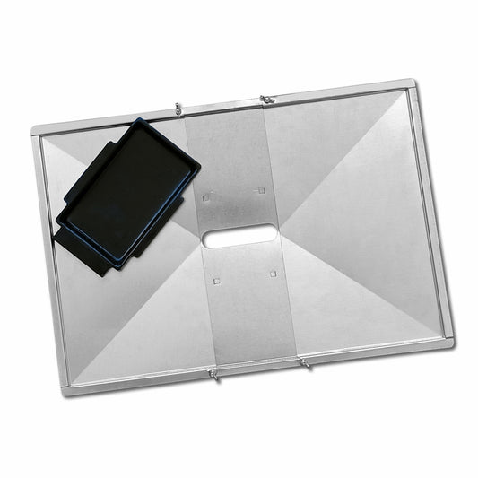 Verstellbare Universal Fettauffangschale (51-61 cm) – Die Gasgrill Fettwanne für Weber, Enders, Napoleon, Landmann uvm