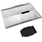 Verstellbare Auffangwanne / Fettwanne (30-46 cm) x 31 cm für kleine Grills – Universal passend für Weber, Napoleon, Landmann & viele mehr