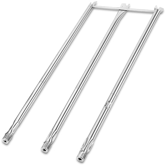 67722 67820 Ersatzbrenner für Weber Genesis 300 Serie Gasgrills (mit Seitenbrennersteuerung) E-310/E-320/EP-320/S-320/CEP-310 und viele mehr, Edelstahl