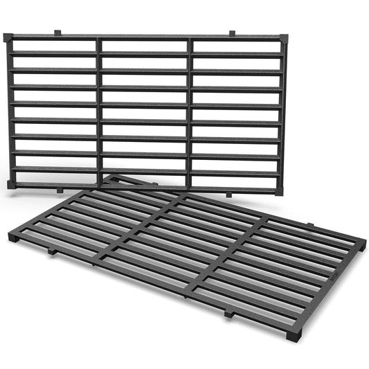 Grill Grates for Napoleon Freestyle 365, Legend 365 & Rogue 365 – Equal Size Grates – Cast Iron, 2-Pack