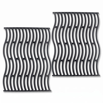 Grill Grates for Napoleon LEX 485, Legend, Mirage & Lifestyle 485 – Cast Iron, 2-Pack