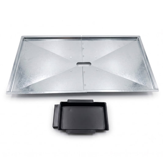 Replacement grease tray with catch cup replacing Napoleon N710-0093 for Prestige 500 & PRO 500 grills