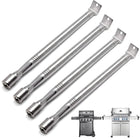 4-Pack Replacement Grill Burners for Napoleon Freestyle 425, Prestige Pro 500, Rogue 525, & Legend 425 Series Grills, Stainless Steel