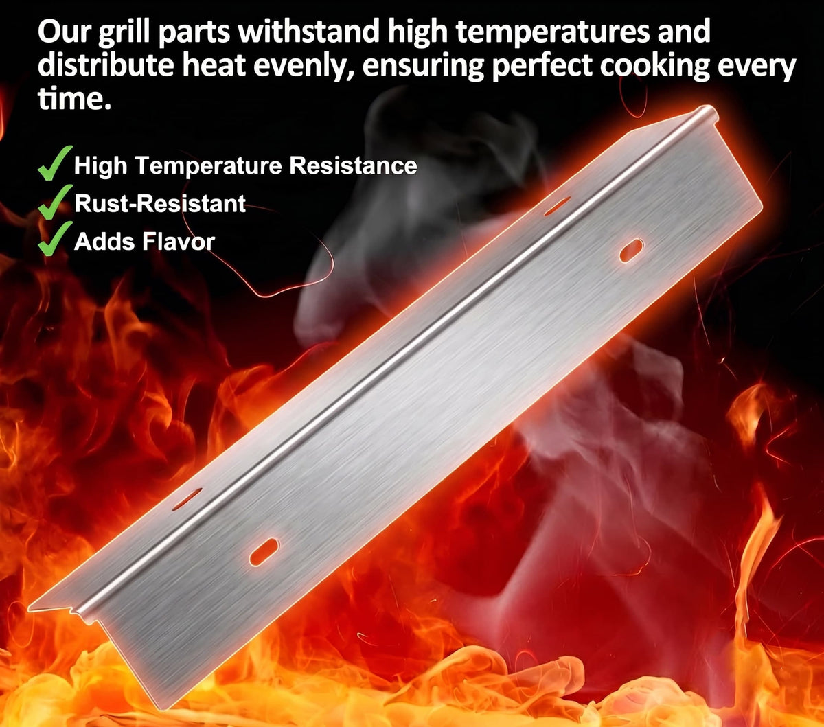 5-Pack Replacement Sear Plates for NAPOLEON Rogue 425 Series Grills (Fits PRO, XT, SE Models), Stainless Steel