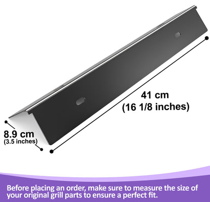 5-Pack Replacement Sear Plates for NAPOLEON Rogue 425 Series Grills (Fits PRO, XT, SE Models), Porcelain-Enameled Steel