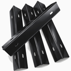 4er-Set Ersatz Flammenschutzeinsätze für Napoleon Freestyle 425 & Legend 425 Grills, porzellanemaillierter Stahl