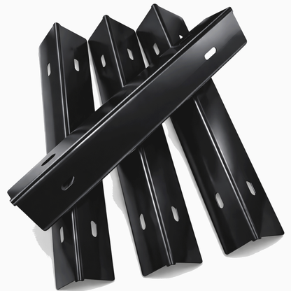 4er-Set Ersatz Flammenschutzeinsätze für Napoleon Freestyle 425 & Legend 425 Grills, porzellanemaillierter Stahl