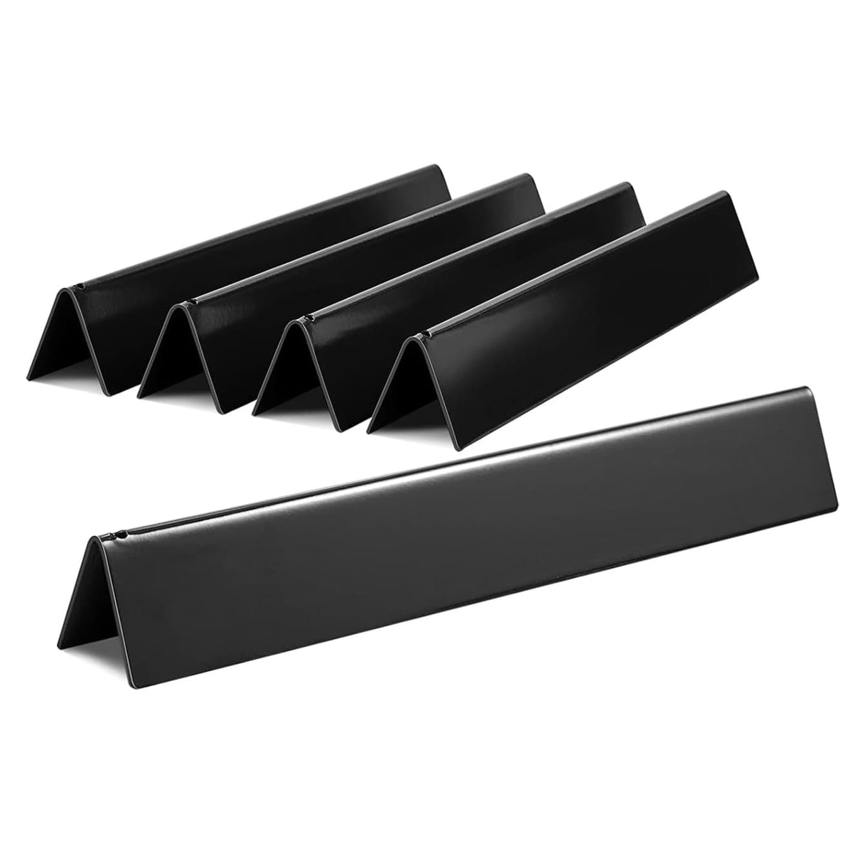 5-pack porcelain-enameled flavorizer bars replacing Weber 7621 & 7620 for Genesis 300 (310, 320, 330) grills