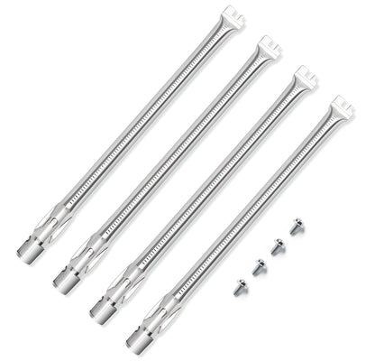 4-pack stainless steel burners replacing Weber 62752 for Genesis 330 series grills.