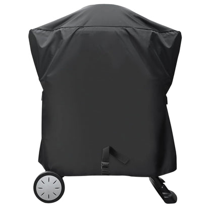 Heavy-duty 600D waterproof BBQ grill cover for Weber Q100, Q1000, Q200 & Q2000 series gas grills.