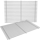 7638/7639 Grillroste für Weber Spirit 300 Serie (E-310/E-320/S-310/S-320), Spirit 700, Silver/Gold/Platinum B & C, Genesis 1000-5000 Gasgrills, 44,5 cm x 30,2 cm jeweils, Edelstahl