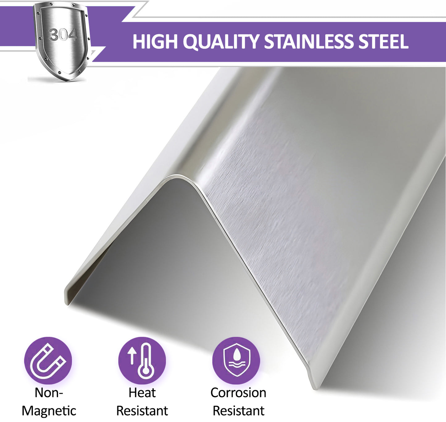 7534 / 7535 Spare Flavorizer Bars for Weber Spirit E-210/E-220/S-210/S-220, Spirit 500 Series & Genesis Silver A  Gas Grills (Side Control), 54.6 cm